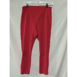 Lululemon Size 10 Align High Rise Crop  Pink Athletic